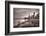 Chicago Foggy Lakefront BW-Steve Gadomski-Framed Photographic Print