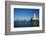 Chicago Harbor Lighthouse with skyscraper in the background, Lake Michigan, Chicago, Cook County...-Panoramic Images-Framed Photographic Print