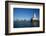 Chicago Harbor Lighthouse with skyscraper in the background, Lake Michigan, Chicago, Cook County...-Panoramic Images-Framed Photographic Print