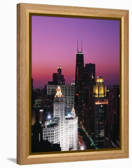 Chicago IL USA-null-Framed Premier Image Canvas