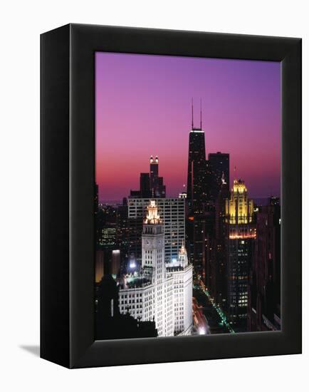 Chicago IL USA-null-Framed Premier Image Canvas