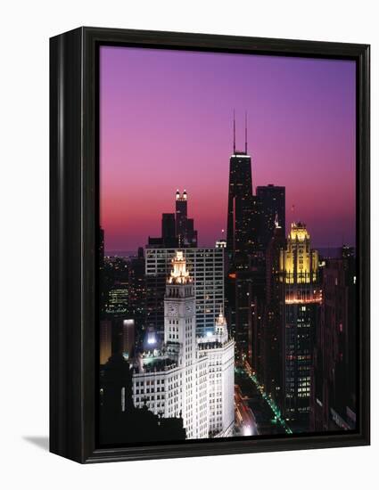 Chicago IL USA-null-Framed Premier Image Canvas