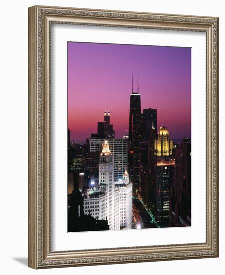 Chicago IL USA-null-Framed Photographic Print