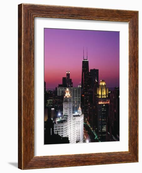 Chicago IL USA-null-Framed Photographic Print