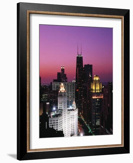 Chicago IL USA-null-Framed Photographic Print