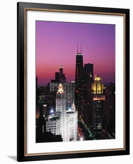 Chicago IL USA-null-Framed Photographic Print