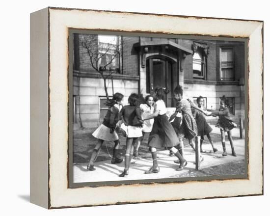 Chicago, Illinois, 1941-Edwin Rosskam-Framed Premier Image Canvas