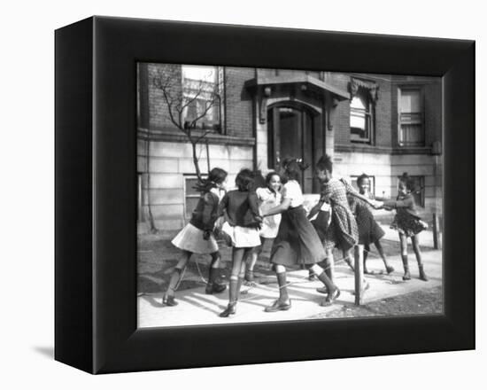 Chicago, Illinois, 1941-Edwin Rosskam-Framed Premier Image Canvas