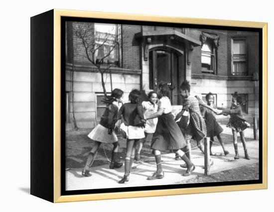 Chicago, Illinois, 1941-Edwin Rosskam-Framed Premier Image Canvas