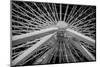 Chicago, Illinois. Ferris Wheel at Navy Pier on Lake Michigan-Rona Schwarz-Mounted Photographic Print