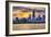 Chicago, Illinois - Moody Skyline-Lantern Press-Framed Art Print