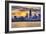 Chicago, Illinois - Moody Skyline-Lantern Press-Framed Premium Giclee Print