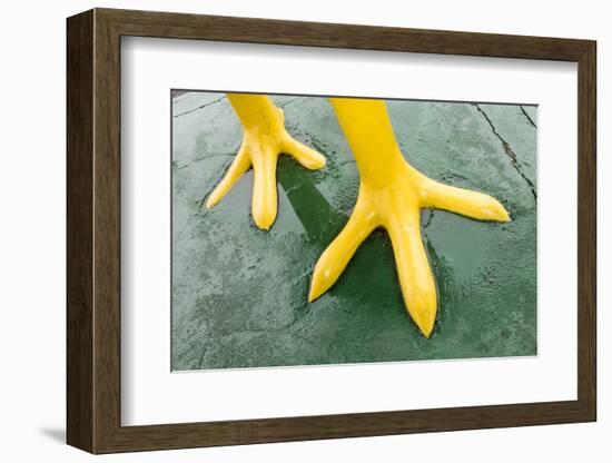 Chicago, Illinois. Route 66, the Famous Chicken Basket from the 1940'S-Julien McRoberts-Framed Photographic Print