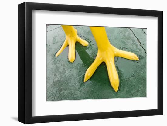 Chicago, Illinois. Route 66, the Famous Chicken Basket from the 1940'S-Julien McRoberts-Framed Photographic Print