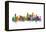 Chicago Illinois Skyline-Michael Tompsett-Framed Stretched Canvas