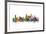 Chicago Illinois Skyline-Michael Tompsett-Framed Art Print