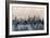 Chicago Illinois Skyline-Michael Tompsett-Framed Art Print