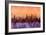 Chicago Illinois Skyline-Michael Tompsett-Framed Art Print