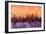 Chicago Illinois Skyline-Michael Tompsett-Framed Art Print