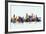 Chicago Illinois Skyline-Michael Tompsett-Framed Art Print