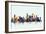 Chicago Illinois Skyline-Michael Tompsett-Framed Art Print