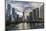 Chicago, Illinois, USA. The Chicago River with boats.-Brent Bergherm-Mounted Photographic Print