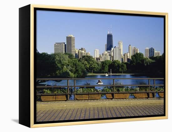 Chicago Illinois, USA-null-Framed Premier Image Canvas