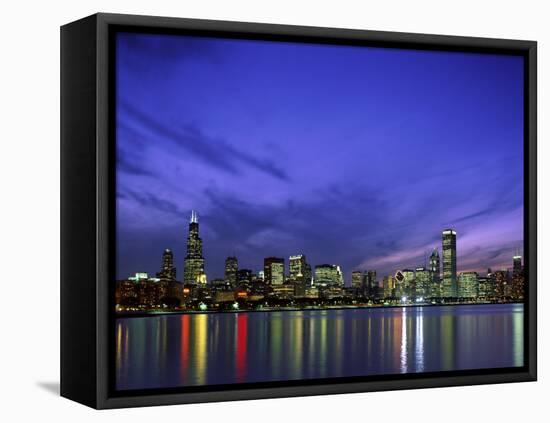 Chicago Illinois USA-null-Framed Premier Image Canvas