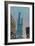 Chicago, Illinois, View of the Sears Tower-Lantern Press-Framed Art Print