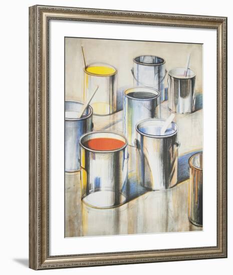 Chicago International Art Exposition-Wayne Thiebaud-Framed Art Print