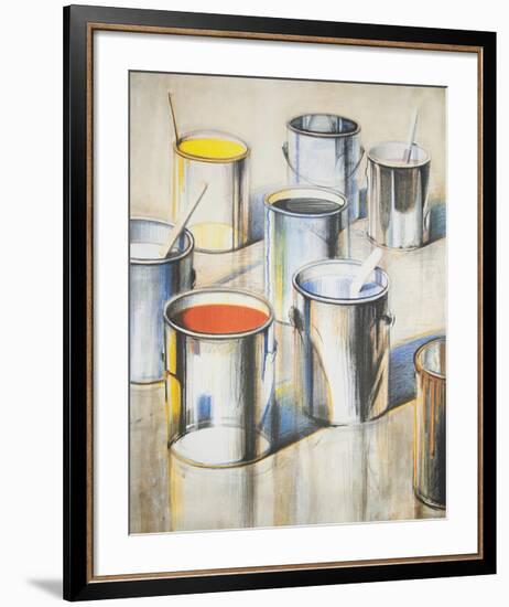 Chicago International Art Exposition-Wayne Thiebaud-Framed Art Print