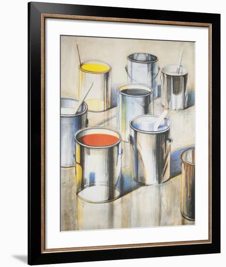 Chicago International Art Exposition-Wayne Thiebaud-Framed Art Print