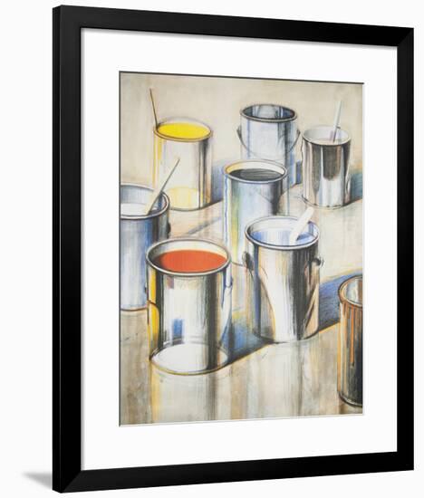 Chicago International Art Exposition-Wayne Thiebaud-Framed Art Print