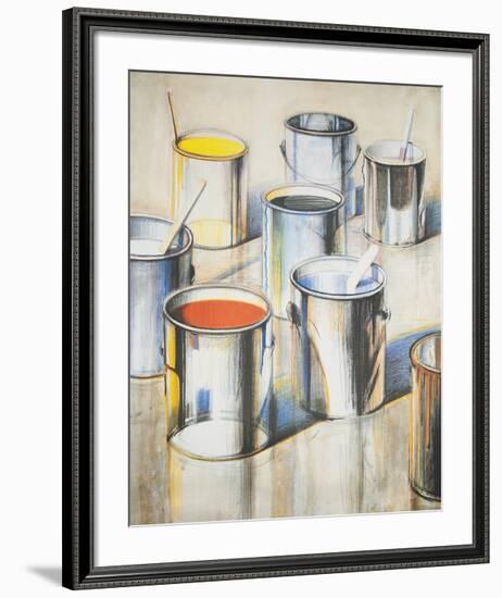 Chicago International Art Exposition-Wayne Thiebaud-Framed Art Print