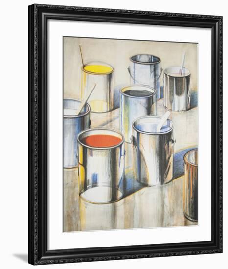 Chicago International Art Exposition-Wayne Thiebaud-Framed Art Print