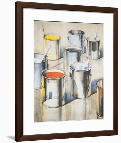 Chicago International Art Exposition-Wayne Thiebaud-Framed Art Print