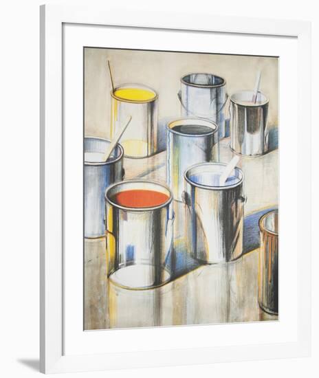 Chicago International Art Exposition-Wayne Thiebaud-Framed Art Print