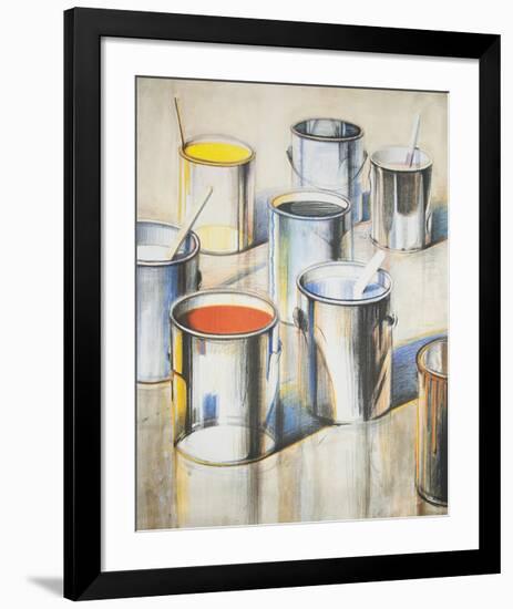 Chicago International Art Exposition-Wayne Thiebaud-Framed Art Print