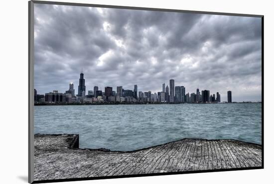 Chicago & Lake Michigan-null-Mounted Art Print