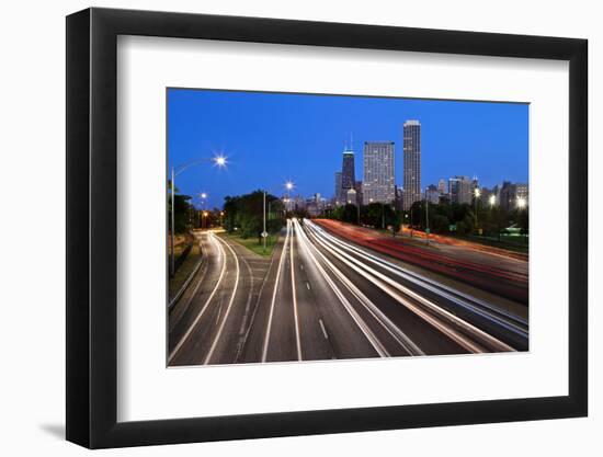 Chicago Lake Shore Drive.-rudi1976-Framed Photographic Print