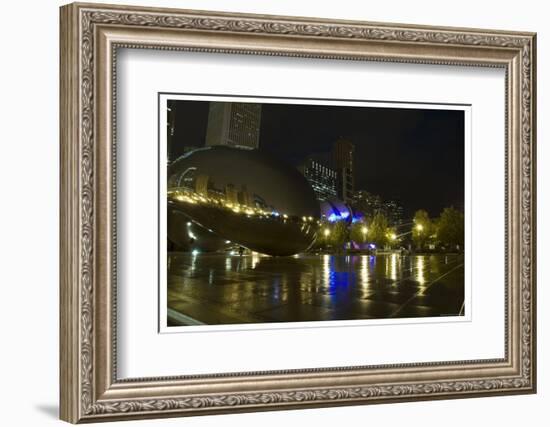 Chicago millenium park-Patrick  J. Warneka-Framed Photographic Print