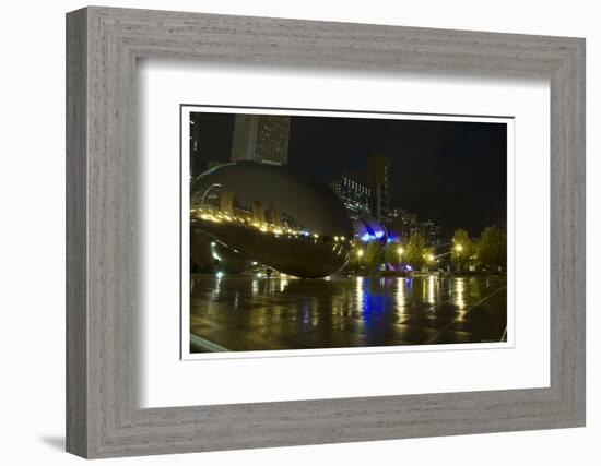 Chicago millenium park-Patrick  J. Warneka-Framed Photographic Print