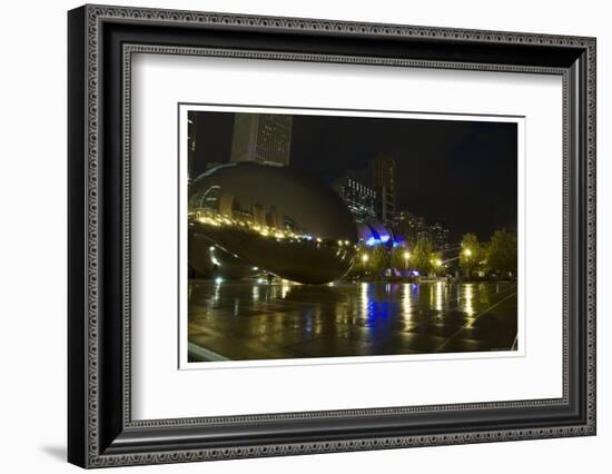 Chicago millenium park-Patrick  J. Warneka-Framed Photographic Print