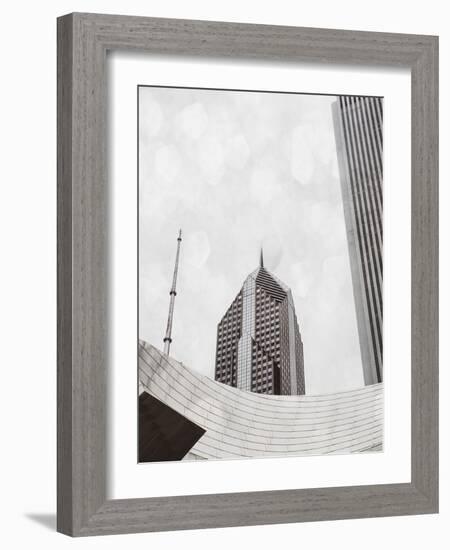 Chicago Monotone I-Sonja Quintero-Framed Photographic Print