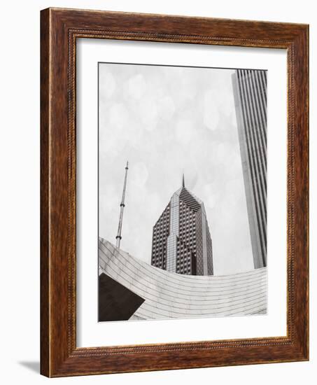 Chicago Monotone I-Sonja Quintero-Framed Photographic Print