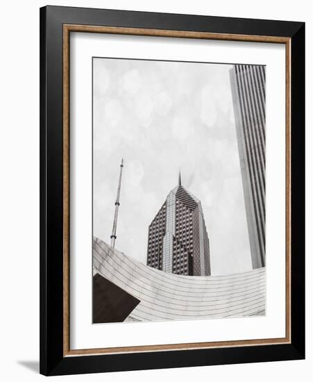 Chicago Monotone I-Sonja Quintero-Framed Photographic Print