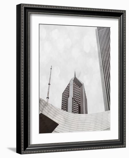 Chicago Monotone I-Sonja Quintero-Framed Photographic Print