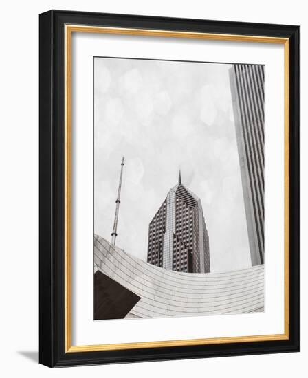 Chicago Monotone I-Sonja Quintero-Framed Photographic Print