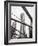 Chicago Monotone III-Sonja Quintero-Framed Photographic Print