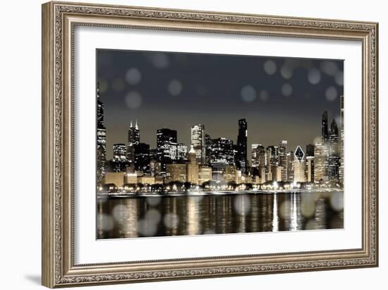 Chicago Nights I-Kate Carrigan-Framed Art Print